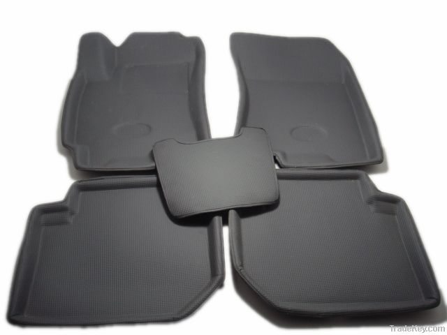 2012 new brand and hot sale leather car mat