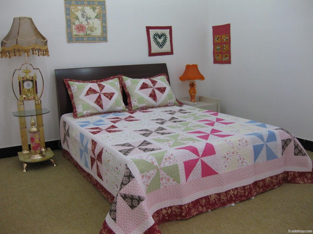 Selling embroidered quilt
