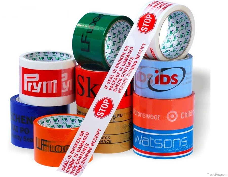 Bopp print logo tape as your requirement