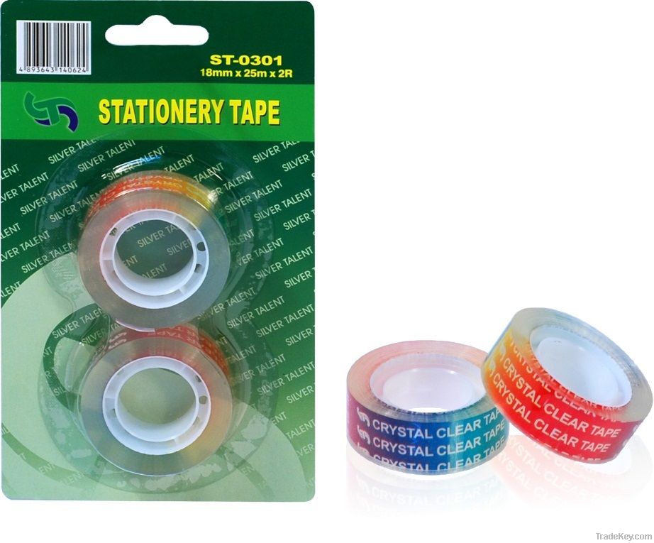 stationery tape with blister card