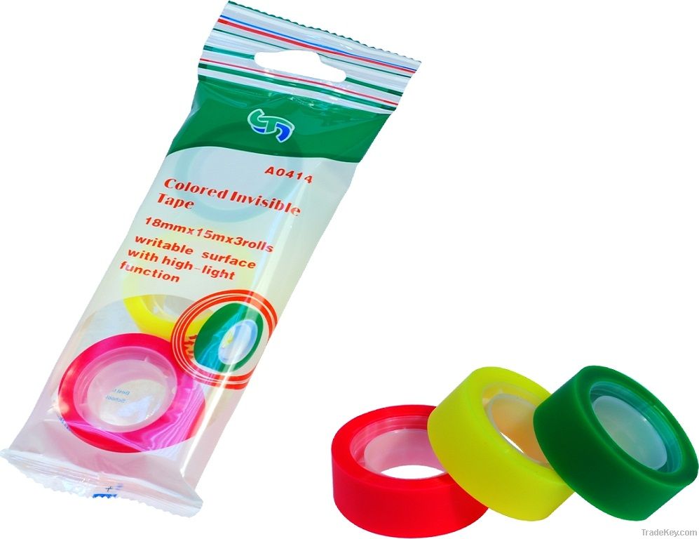 invisible tape with poly bag(A0414)