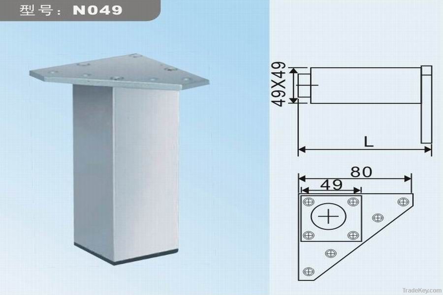 N049-aluminum cabinet leg