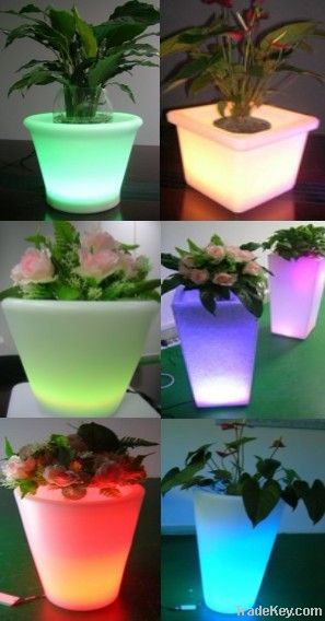 LED lighting flowerpot furniture