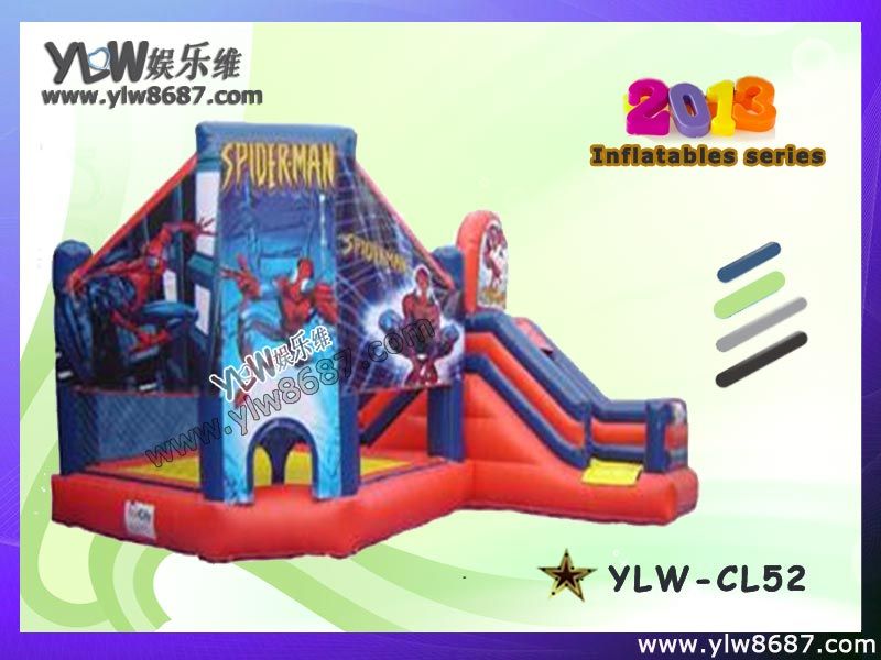 inflatable jumping trampoline, children inflatable bouncer, inflatable jumping bed