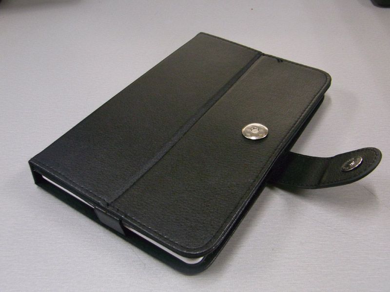 7" brand new and high quality book style leather case