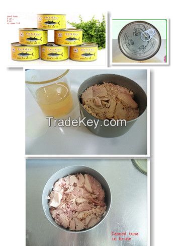 Canned tuna 185 gram in veg. oil of Chinese origin