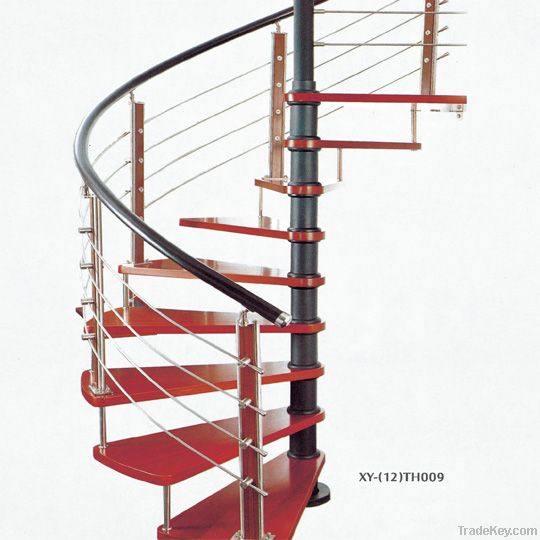 XY-(12) TH009 staircase(iron carbon +wood )