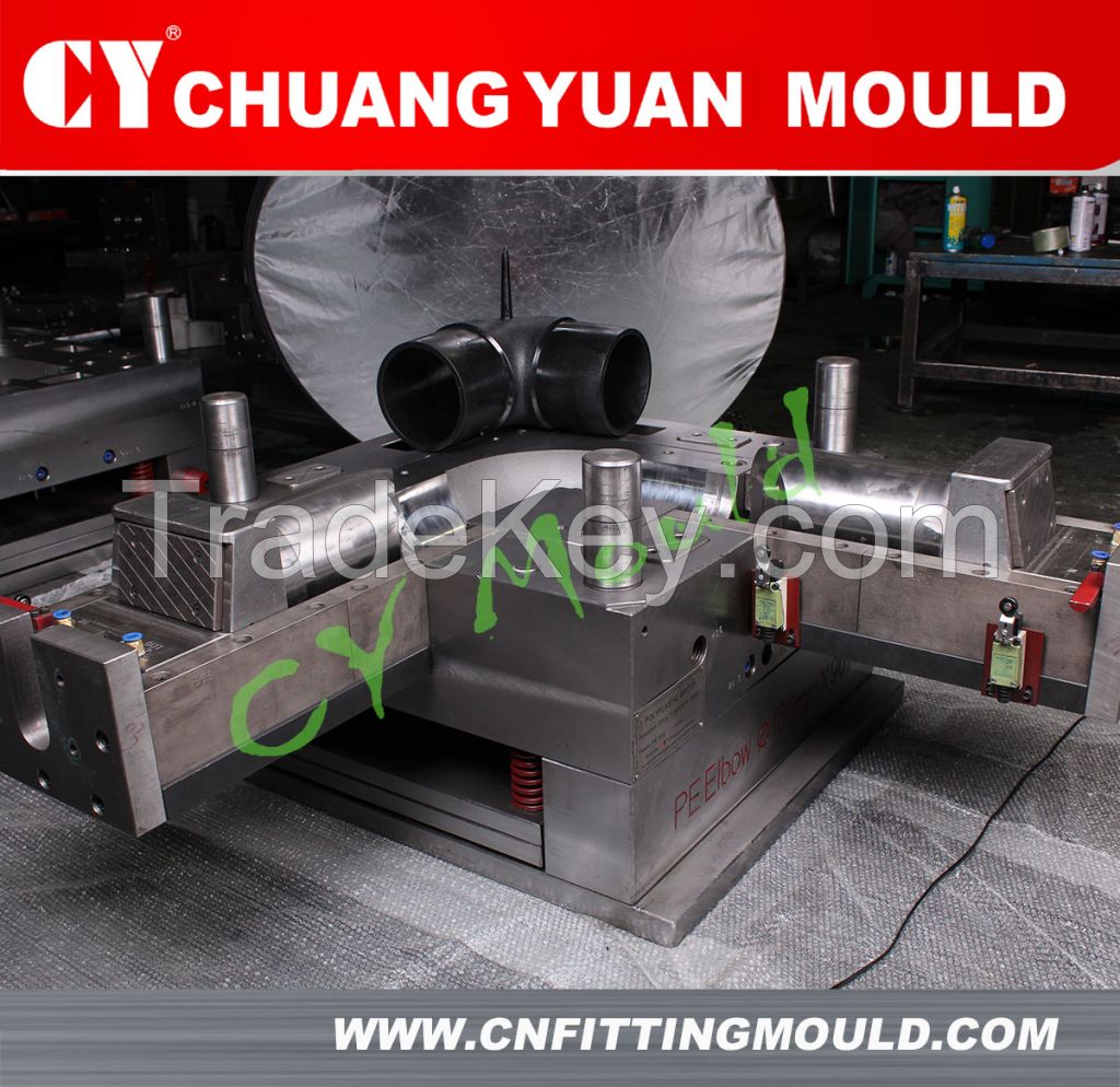 PE  Injection pipe fitting moulds