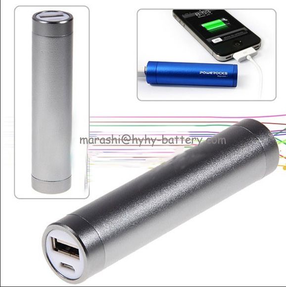 Hot sale lipstick-sized portable power bank external mobile charger powre supply