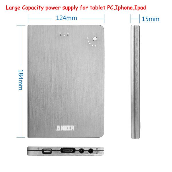 Large capacity power bank supply for tablet pc,ipad,laptop and other digital device