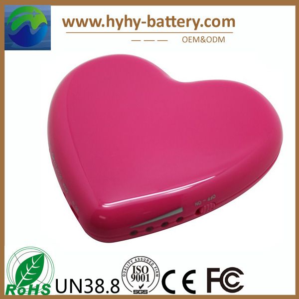 3500mAh 6600mAh mobile phone charger external battery power bank Chinese factory