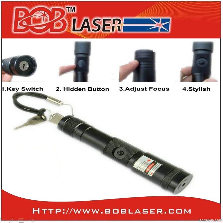 BOB BGP-3998 Torch Style Green Laser Pointer with Adjustable Focus