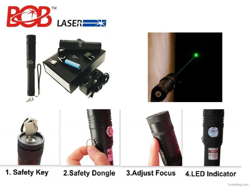BOB BGP-0018 High Power Green Laser Pointer 400mw-1300mw: