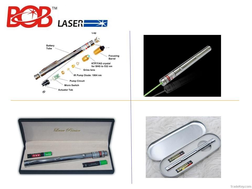 BOB BGP-007 Bright Green Laser Pointer