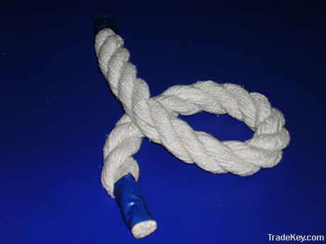 Ceramic fiber twisted rope