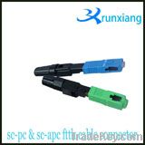 sc/apc electric simplex binding post fast connector
