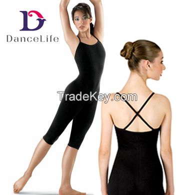 capri unitard/dance unitards/dancewear/ballet leotard/ballet garments