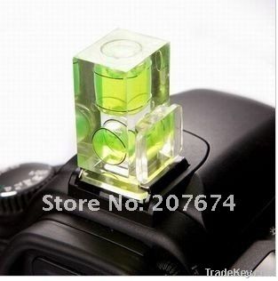 2-Axis Hot Shoe Camera Bubble Level, 2 dimensions camera bubble level