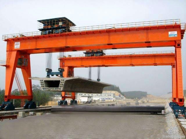 workshop double girder eot gantry crane