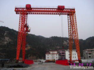 workshop double girder eot gantry crane