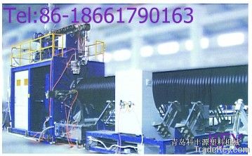 HDPE Hollow Wall Winding Pipe Extrusion Line