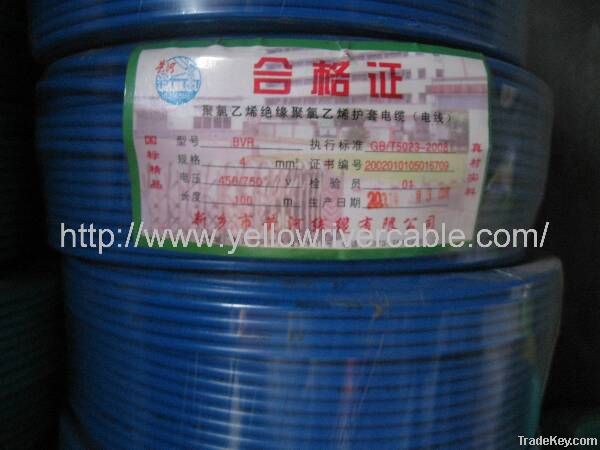 Copper Core PVC Insulated Flexible Cable (Blue)