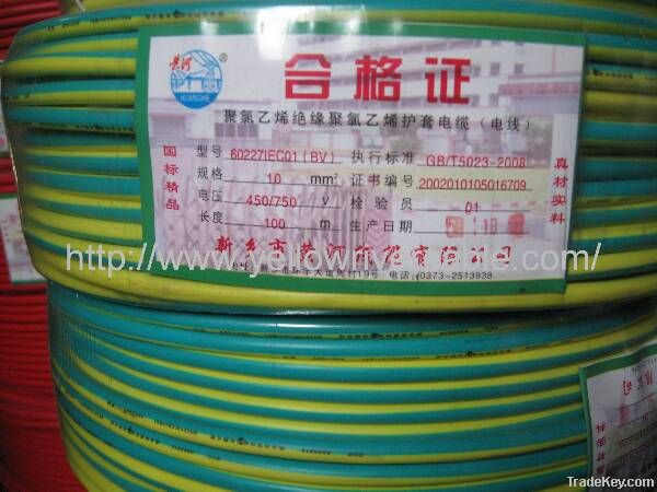PVC Insulated Wire IEC60227 (Bicolour)
