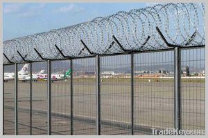 Airport fence