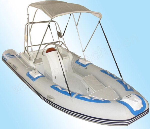 glass fibre RIB inflatable boat