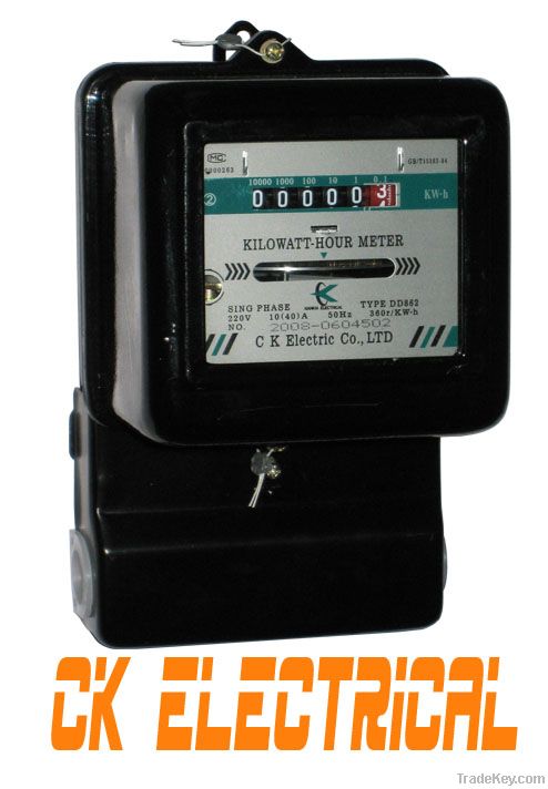 single phase energymeter DD862