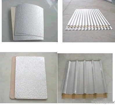 Aluminum flat sheet in roll with 1060/3003/3015 as pipe insulation mat