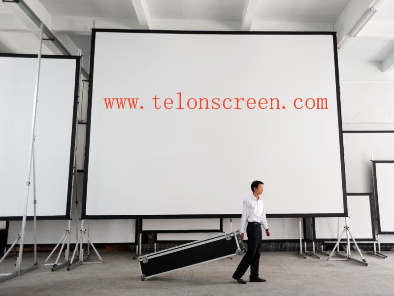 Fast Fold Projector Screen With a Aluminum Case