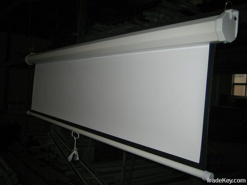 Easy Used Manual Wall Mount Projector Screen