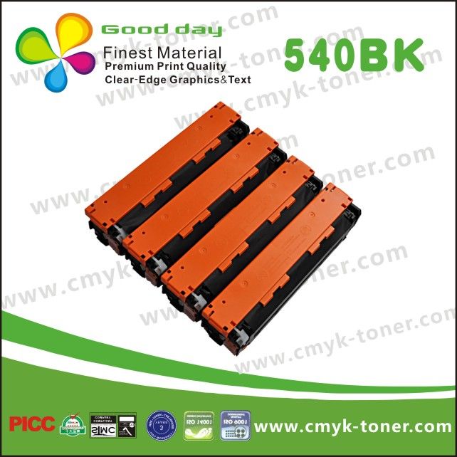 Compatible for HP color toner cartridge CB540A CB541A CB542A CB543A used in hp color laserjet 1312 / 1210 / 1215 / 1510 / 1515