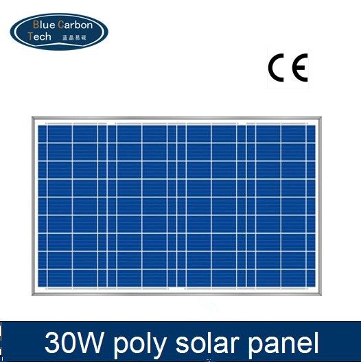 poly pv module 30w solar panel