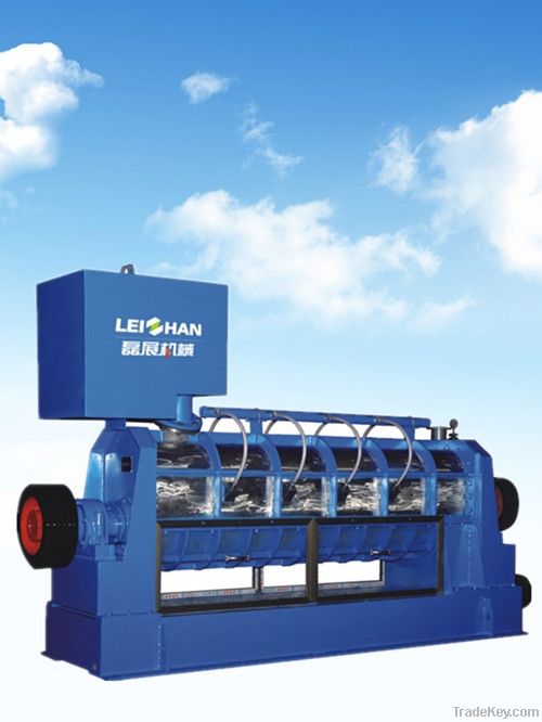 Recycling reject separator/paper machine