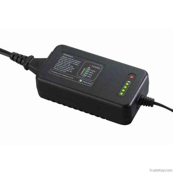 R60-XX battey charger with fuel gauge