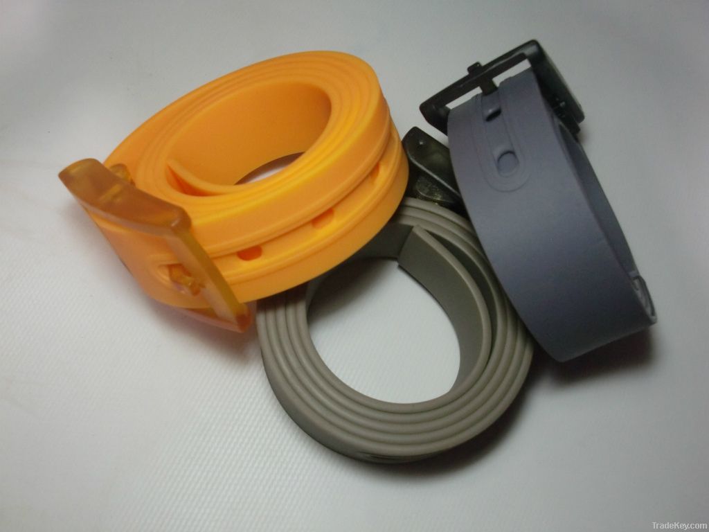 Silicone belts with eco-friendly material