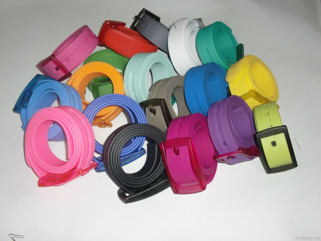 2012 Latest Fashion Scented Siliocne Rubber Belt