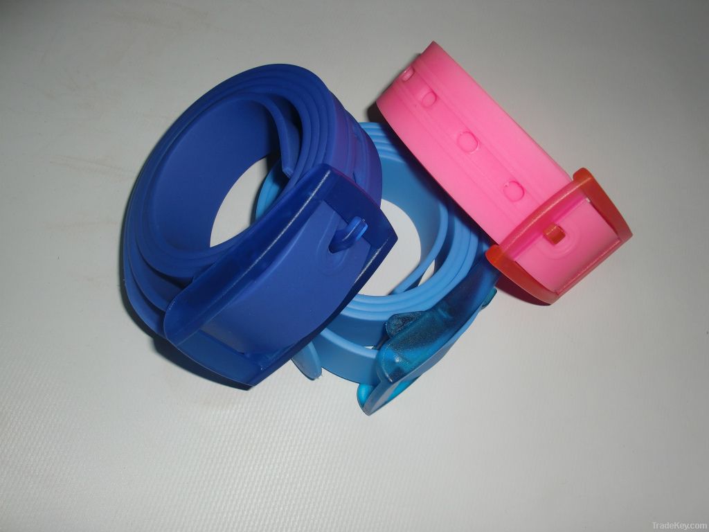 2012 Latest Fashion Scented Siliocne Rubber Belt