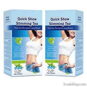 QUICK show weight loss tea