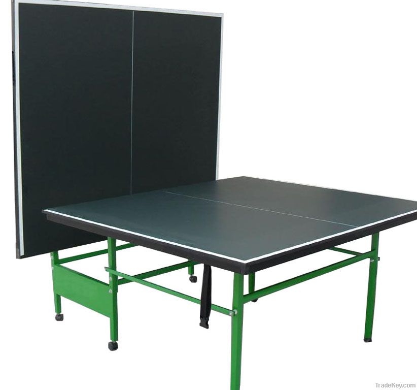 Double Foldable and Movable Table Tennis Table / Pingpong