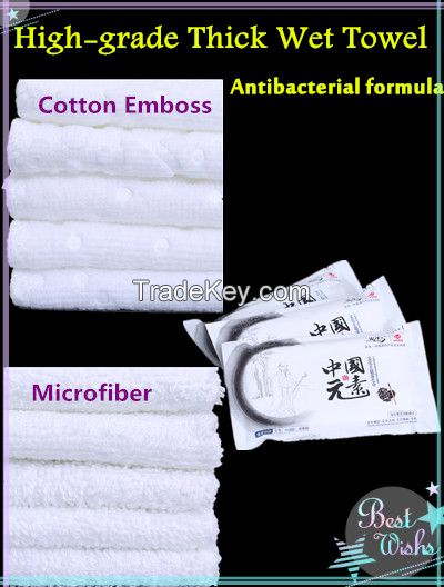 Cleaning Wet Cotton Towel Manufacturer