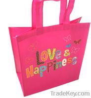 Full Color Printing Eco Friendly Reusable Laminated Non Woven Shopping Tote Bag