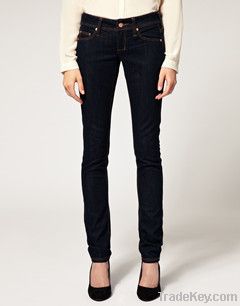 women's fashion denim jeans skinny cotton jeans