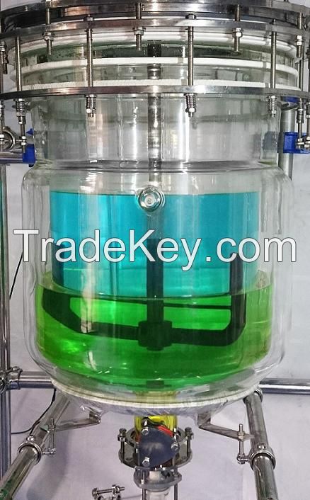 Glass Triplewall Jacketed Reactor 