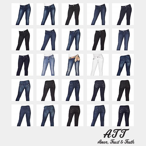 WOMEN'S JEANS - Stock Clothes Wholesale