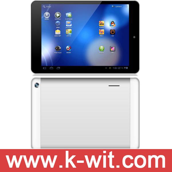 K-Wit.com 7.85inch IPS Tablet pc MTK8312Quad-Core 1G/8G 3G GPS Tablet PC MID-7904