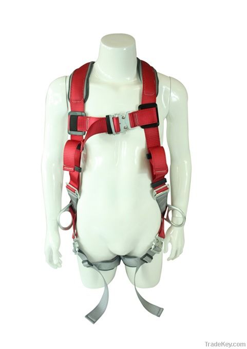 3 PT Full Body Harness with shock Absorbing Lanyards