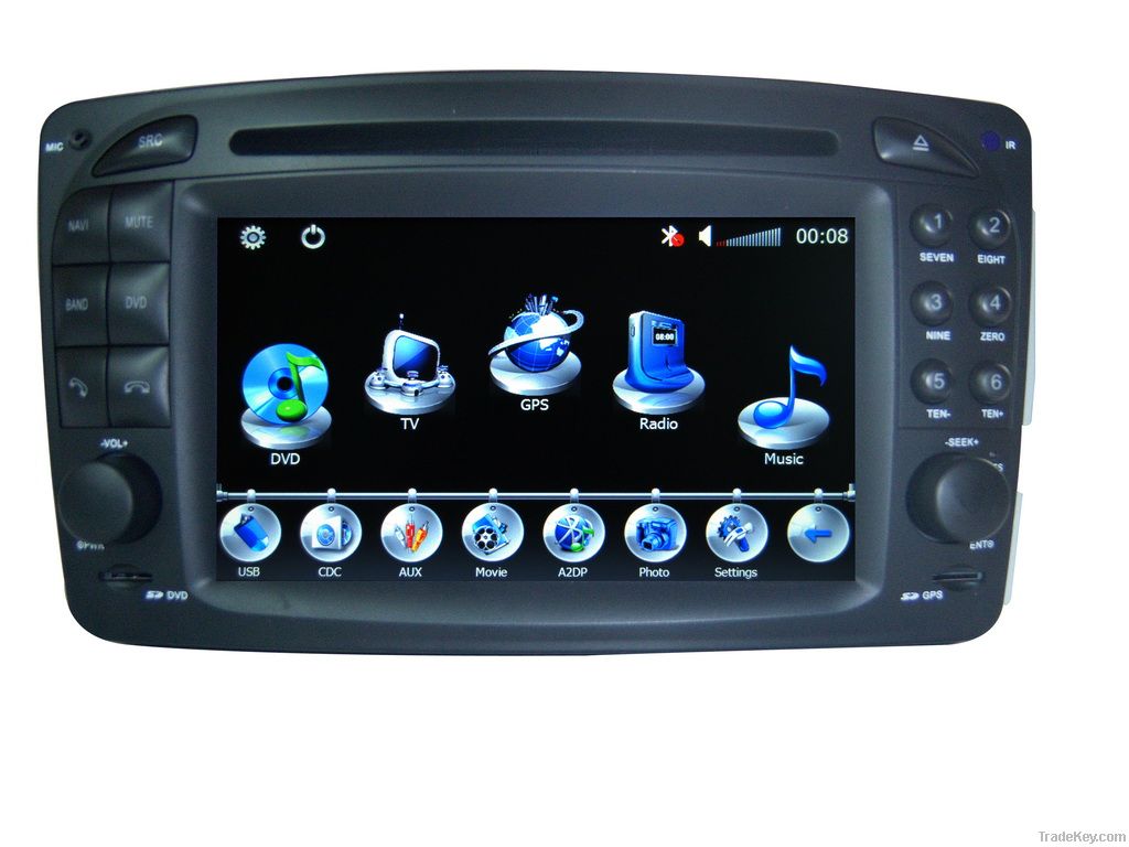 WS-8802 special dvd player for benz  MERCEDES